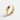 Classic Wedding Band in Yellow Gold – ring detail close-up