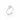 Solitaire Wedding Ring in White Gold – 45 degree angle