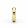 Classic Wedding Band in Yellow Gold – front hero shot