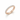 Eternal Wedding Band in Rose Gold – 45 degree angle