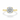 Solitaire Wedding Ring in Yellow Gold – diamond stone close-up