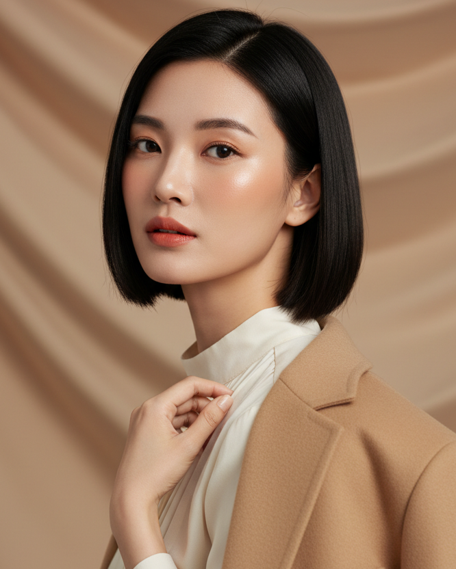 Luxury Fashion Editorial Portrait